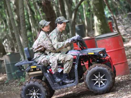 バギー体験  森の中を大胆に駆け巡る！都心から約1時間でアクセス抜群＜60分／駅から無料送迎あり／千葉＞