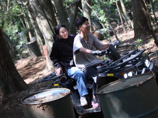 バギー体験  森の中を大胆に駆け巡る！都心から約1時間でアクセス抜群＜60分／駅から無料送迎あり／千葉＞