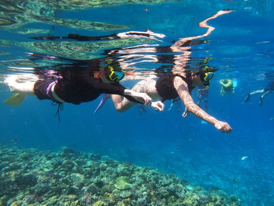  マリンスポーツセット プライベートビーチで人気のマリンスポーツを満喫！3種マリンアクティビティにシュノーケルかウェイクボードを選択し思いっきり遊ぼう＜北部＞ 