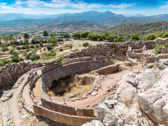 世界遺産ミケーネ遺跡とエピダウロス遺跡 古代遺産の宝庫アルゴリス地方 1泊2日宿泊ツアー＜4～10月／朝・夕食付／アテネ発＞