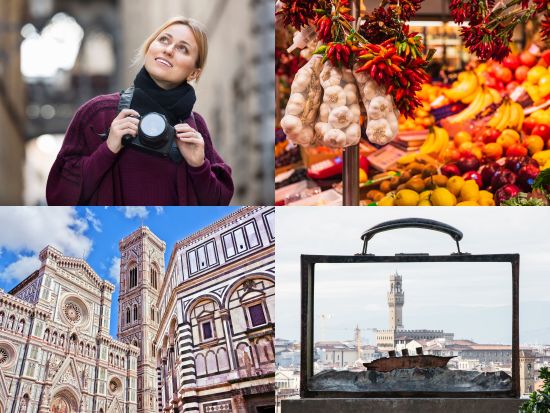 フィレンツェ　フォトジェニックスポット巡り プライベートツアー＜2時間または3時間／日本語アシスタント＞