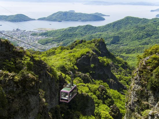 小豆島 寒霞渓ロープウェイチケット 絶景を空中から楽しむ！事前予約で安心！＜往復／小豆島＞