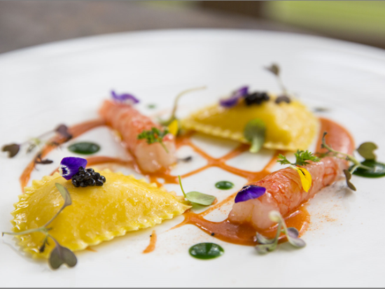 ミシュラン2つ星レストラン「エノテカ ラ トッレ」でのディナー＋ピンチョの丘でのローマ夜景鑑賞＜英語ドライバー／専用車で移動／送迎付き＞