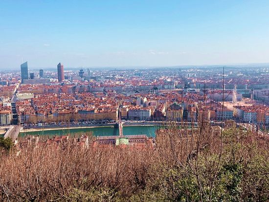 フルビエールの丘からの眺め