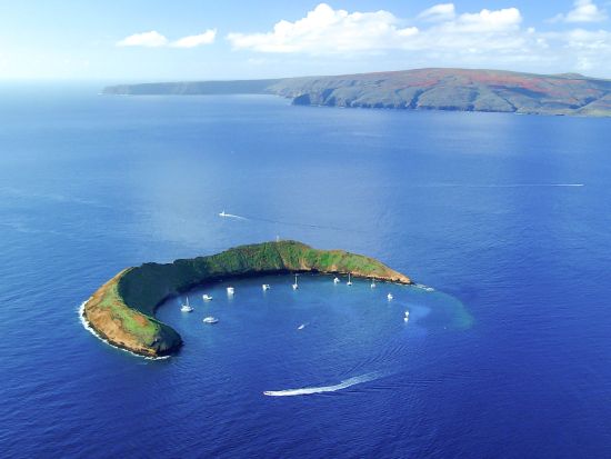 モロキニ島シュノーケリングクルーズ　モロキニクレーター＆タートルタウンの海中世界を満喫　朝食＆ランチ付き＜半日／英語スタッフ／マアラエア港発＞