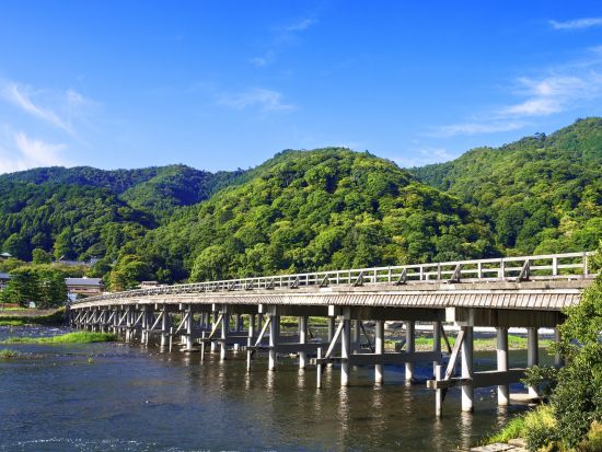 金閣寺＋伏見稲荷大社＋嵐山散策（天龍寺・竹林）バスツアー＜自由昼食／京都駅発／1日＞by おこしバス（京都定期観光バス）