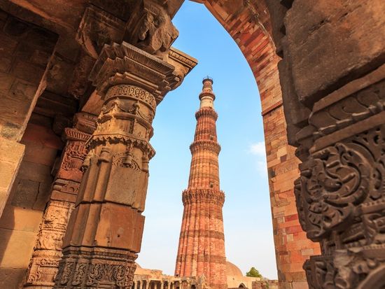【shutterstock】世界遺産・クトゥブミナール