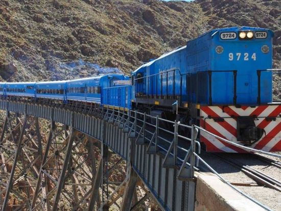 雲の列車「トレン・ア・ラス・ヌベス」で行く アンデス鉄道ツアー　標高4,220mを駆け抜ける ＜英語ガイド＞