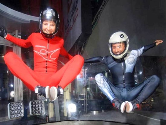 室内スカイダイビング「iFly Dubai（アイフライ・ドバイ）」スリリングな次世代アトラクションを体験！＜3歳～参加可／シティ・センター・ミルディフ内＞