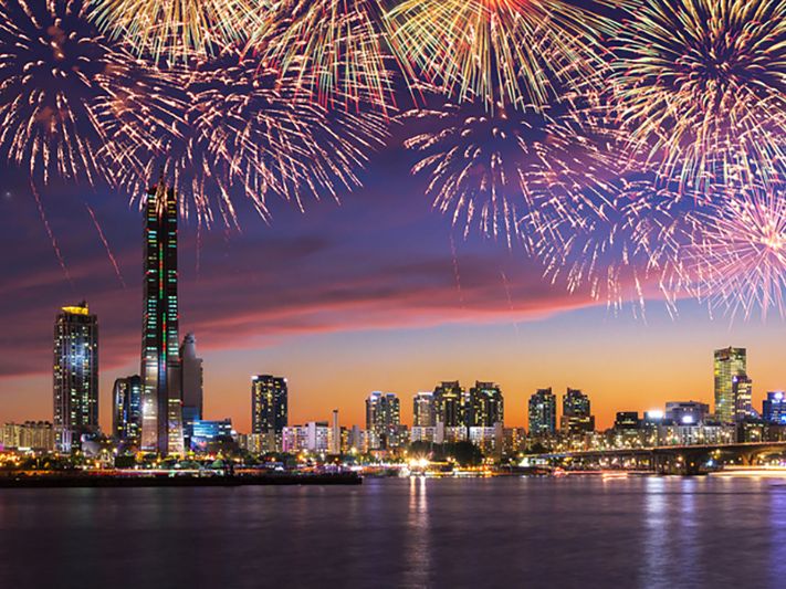 2023年6月17日限定】漢江（ハンガン）花火祭り観覧ツアー！川沿いの
