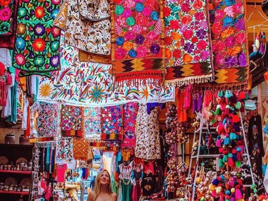 タコス5種食べ比べ＆ローカル市場観光ツアー＜午後／英語ガイド／メキシコシティ発＞