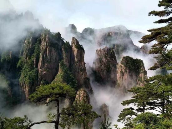 【上海発 or 蘇州発・1泊2日ツアー】黄山＋宏村、世界遺産と中国絶景を巡るツアー*5つ星ホテル利用＜往復とも新幹線利用／専用車＋専属日本語ガイド／昼食付＞