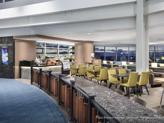 バンクーバー国際空港（YVR）ラウンジチケット☆プラザ・プレミアムラウンジ（Plaza Premium Lounge）