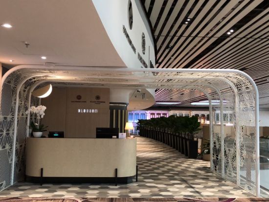 シンガポール・チャンギ国際空港（SIN）ラウンジチケット☆ブロッサム・ラウンジ（BLOSSOM SATS & Plaza Premium Lounge）*T4