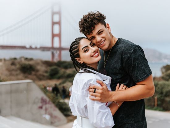 サンフランシスコ半日観光ツアー　ゴールデンゲートブリッジ＋ツインピークス＋ランズ・エンドなど＜午前半日／日本語オーディオガイド付き／英語ガイド＞