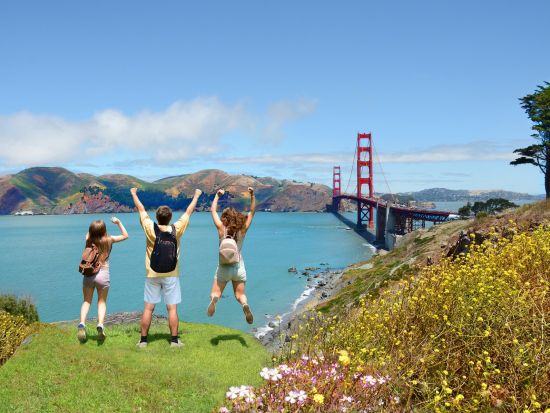 サンフランシスコ1日観光ツアー　アルカトラズ島やゴールデンゲートブリッジを望むクルーズ付き＜日本語オーディオガイド付き／英語ガイド＞