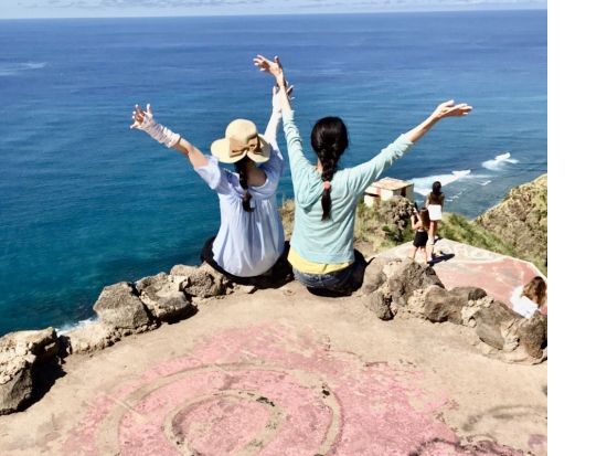 ピンクピルボックス絶景ハイキング＆コオリナ満喫ツアー　ワイケレアウトレットでショッピングも！＜おむすび付き／日本語ガイド＞