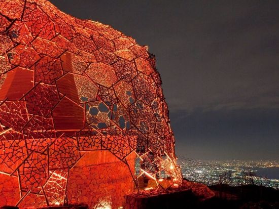 自然体感展望台 六甲枝垂れ 入場券 六甲山で四季折々の自然を体感！神戸、大阪の美しい景観が一望できます＜神戸市・六甲山＞