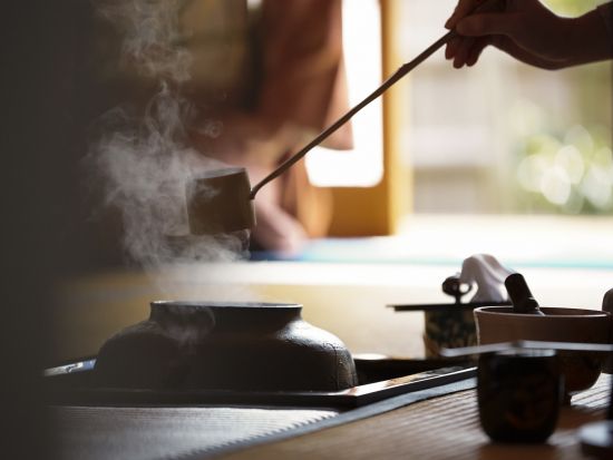 松江城ガイドツアー 天守閣登閣＋大名ゆかりの茶室でお点前体験付き お茶が大好きな松江のお殿様 松平不昧公が愛した街めぐり＜2時間30分／松江市＞