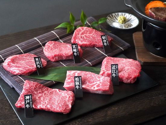 7000951６大ブランド和牛食べくらべミニステーキ (1)