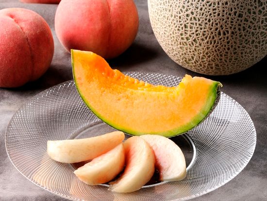 HMM-14北海道メロンと桃 (2)