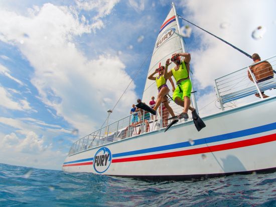 キーウエスト日帰り観光ツアー　到着後は自由に観光 シュノーケリング体験付き