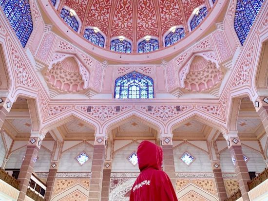 クアラルンプール郊外観光ツアー　人気観光地を網羅！ピンクモスク＆ブルーモスク＆バトゥ洞窟 ＜昼食付き／日本語ガイド＞