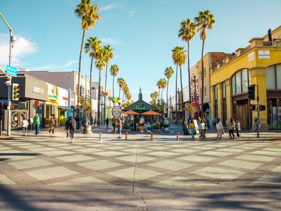 空港発 ロサンゼルス観光ツアー　着いたらすぐに楽しめる！ハリウッド＆サンタモニカなど定番人気スポットへご案内 ＜日本語ドライバーガイド＞