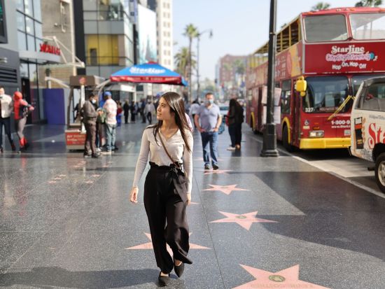 ロサンゼルス観光ツアー　ビバリーヒルズのセレブ豪邸＆映画のロケ地巡り ＜日本語ドライバーガイド＞