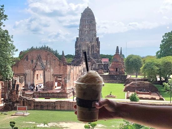 アユタヤフォトジェニック観光ツアー　アユタヤ名物トゥクトゥク乗車体験＆人気お洒落ホテルランチ＆遺跡を眺めるカフェ付き ＜1日／日本語ガイド／ランチ／送迎＞