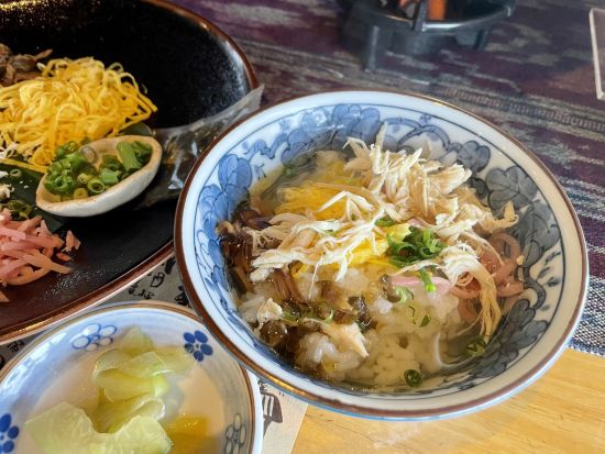 奄美の郷土料理『鶏飯』をオーシャンビュー・AMAネシアで堪能！ドリンク1杯無料特典　営業時間内ならいつでもOK＜笠利町＞ by 奄美リゾートばしゃ山村