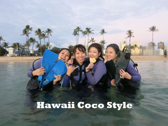 貸切体験ダイビング　インストラクター独占！初めてのダイビングにもオススメのプライベートツアー＜ビーチ／1ダイブ＞by ハワイココスタイル