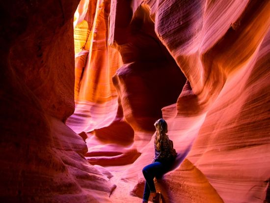 【1日1組限定】グランドサークル1泊2日　世界遺産グランドキャニオンでトレッキング＆グランピング ＜延泊OK／食事付き／日本語ガイド／貸切＞