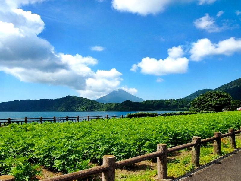 ディスカバー九州】ガイド付きサイクリングツアー 薩摩富士のふもと