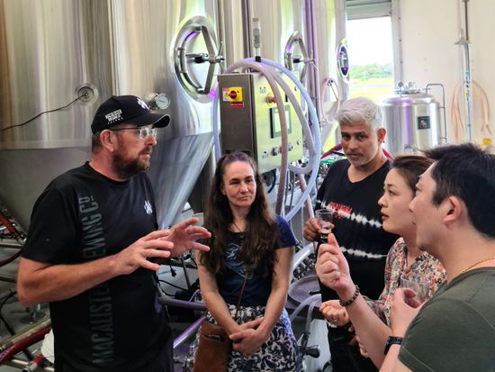 Brewer talk @ Macalister