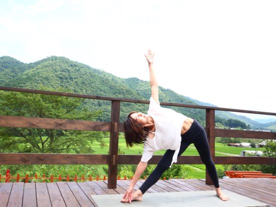 古民家宿THYME（タイム）1日1組限定！愛犬と一緒に泊まれる一棟貸し宿 ヨガレッスン付きプラン＜1泊2日／朝夕食付き／京都美山＞