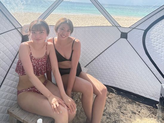 テントサウナ③