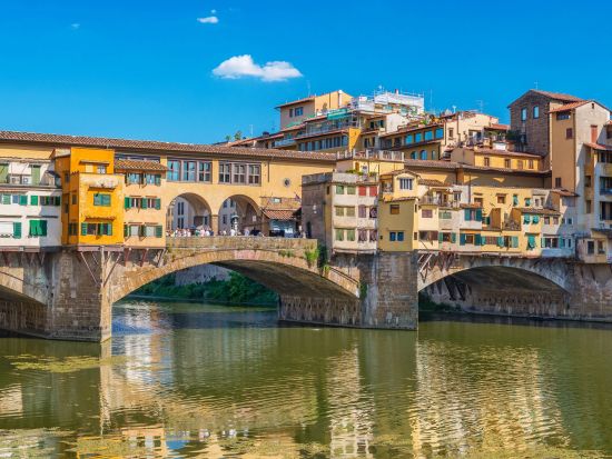 【ヴァザーリの回廊プラン有】ウフィツィ美術館入場＋フィレンツェ日帰りツアー 午後はたっぷり自由行動＜日本語ガイド／高速列車利用／貸切／ローマ発＞by Mybus