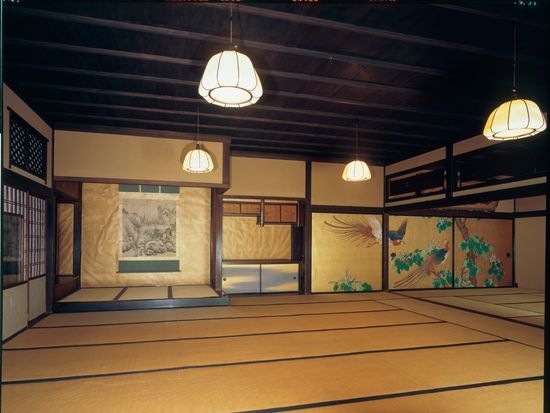 角屋   臥龍松の間