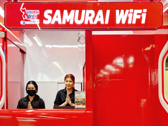 バンコクWi-Fiルーターレンタル　タイに着いてすぐにインターネットが使える！＜現地受取＆返却／固定料金／タイ国内で利用可能／長期プラン有＞