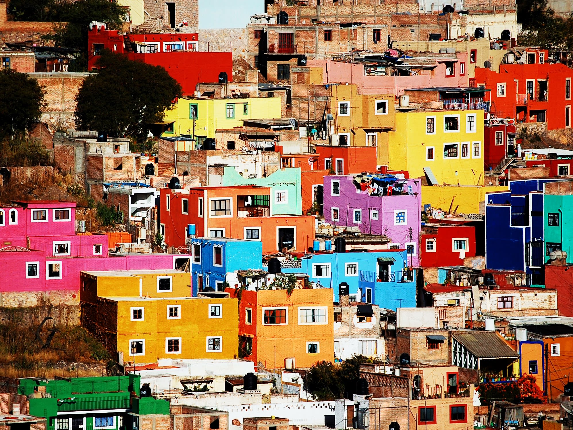 メキシコ　グアナフアトの風景