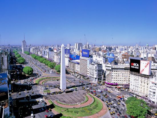 ブエノスアイレス市内　サイクリングツアー ＜英語ガイド＞