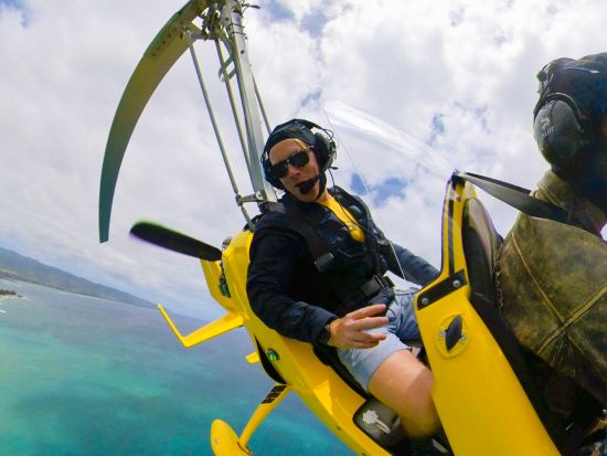 ジャイロプレーン遊覧飛行　人気の小型飛行機に乗って、パイロットと1対1のプライベートフライト！＜フライト30分／英語パイロット＞by Skyland Air