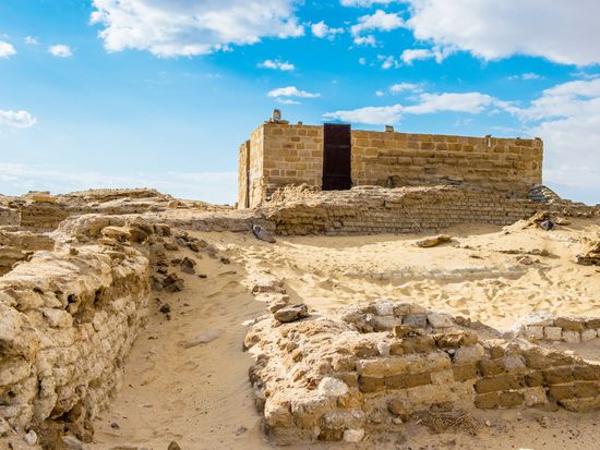アレキサンダー大王の神殿跡