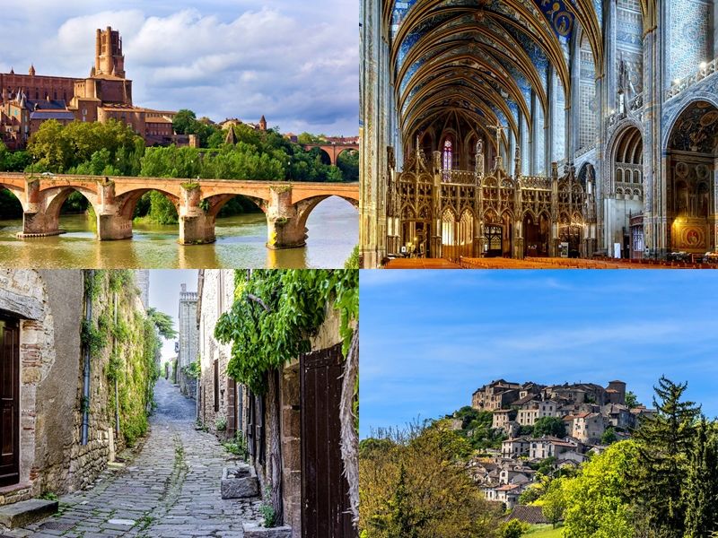 世界遺産アルビ＆コルド・シュル・シエル日帰りツアー 現地では