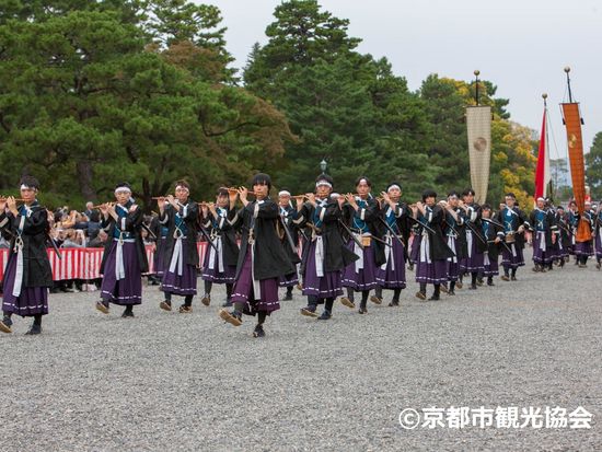 時代祭　維新勤王隊列（京都市観光協会貸出画像）