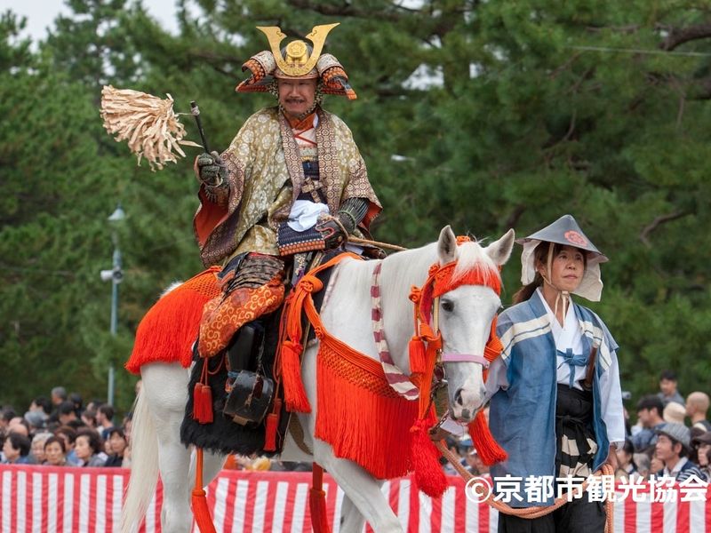 時代祭　織田公上洛列 織田信長（京都市観光協会）