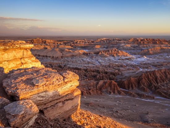 アタカマ砂漠 月の谷 & 死の谷 半日ツアー＜夕日観賞付き／午後出発／英語ガイド／サン・ペドロ・デ・アタカマ発＞