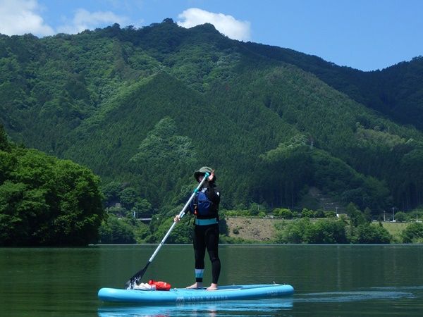 草木湖サップツアー 自然の美に包まれてサップ体験を楽しもう 4歳