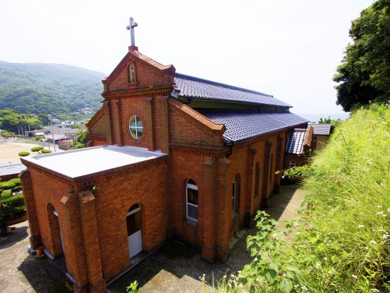 上五島貸切観光タクシー　教会巡り1日コース　青方教会＋福見教会＋桐教会＋大曾教会＋旧鯛ノ浦教会＋冷水教会＋青砂ヶ浦天主堂など ＜新上五島町＞by 有川タクシー 